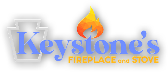 keystone's fireplace & stove logo