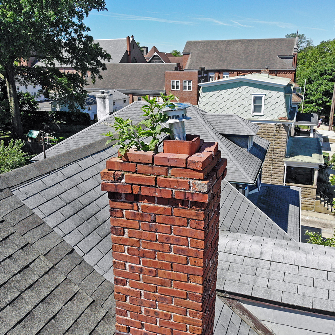 chimney masonry damage in Mechanicsburg, PA