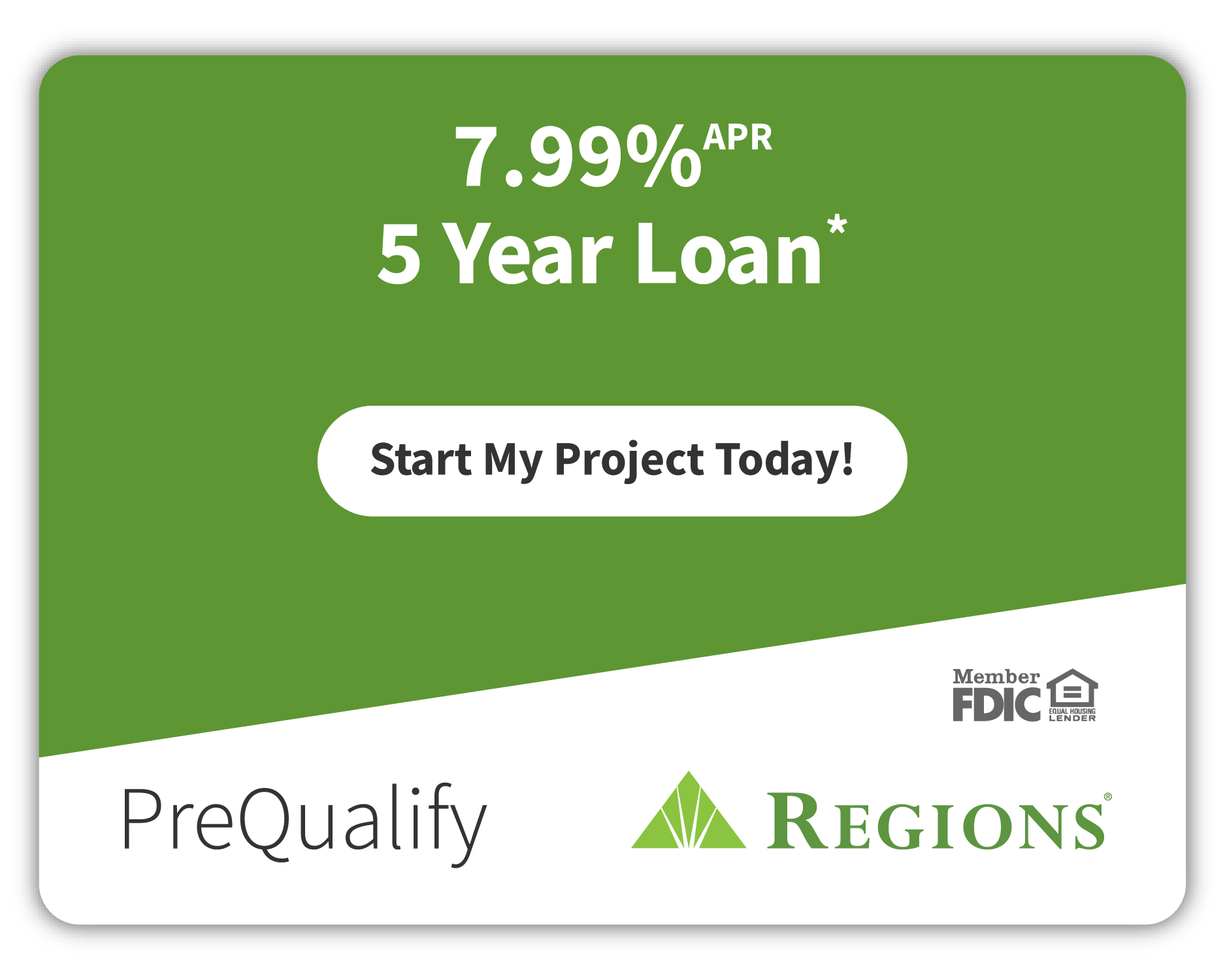 7.99% APR 5 Year Loan