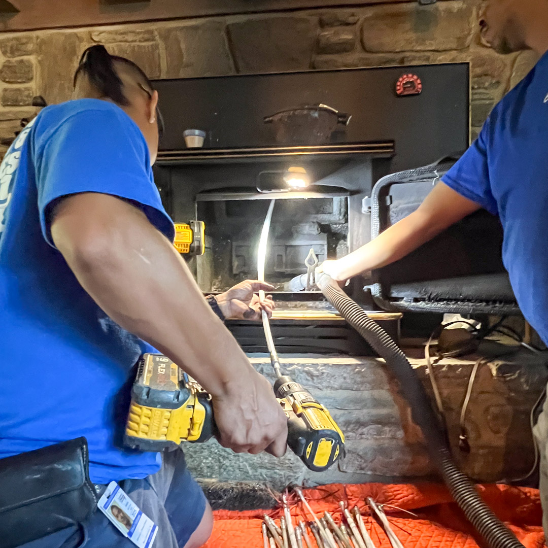 chimney cleaning in Hershey, PA