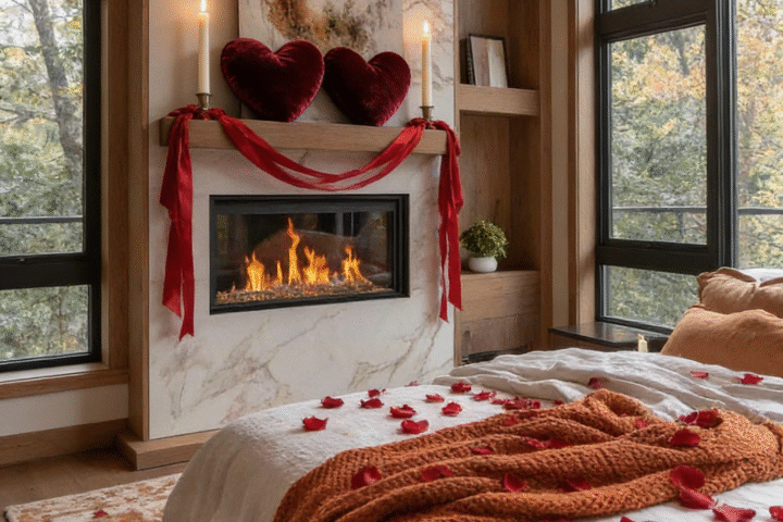 Have a Hearth! Valentine’s Day Decorations for your Mantel